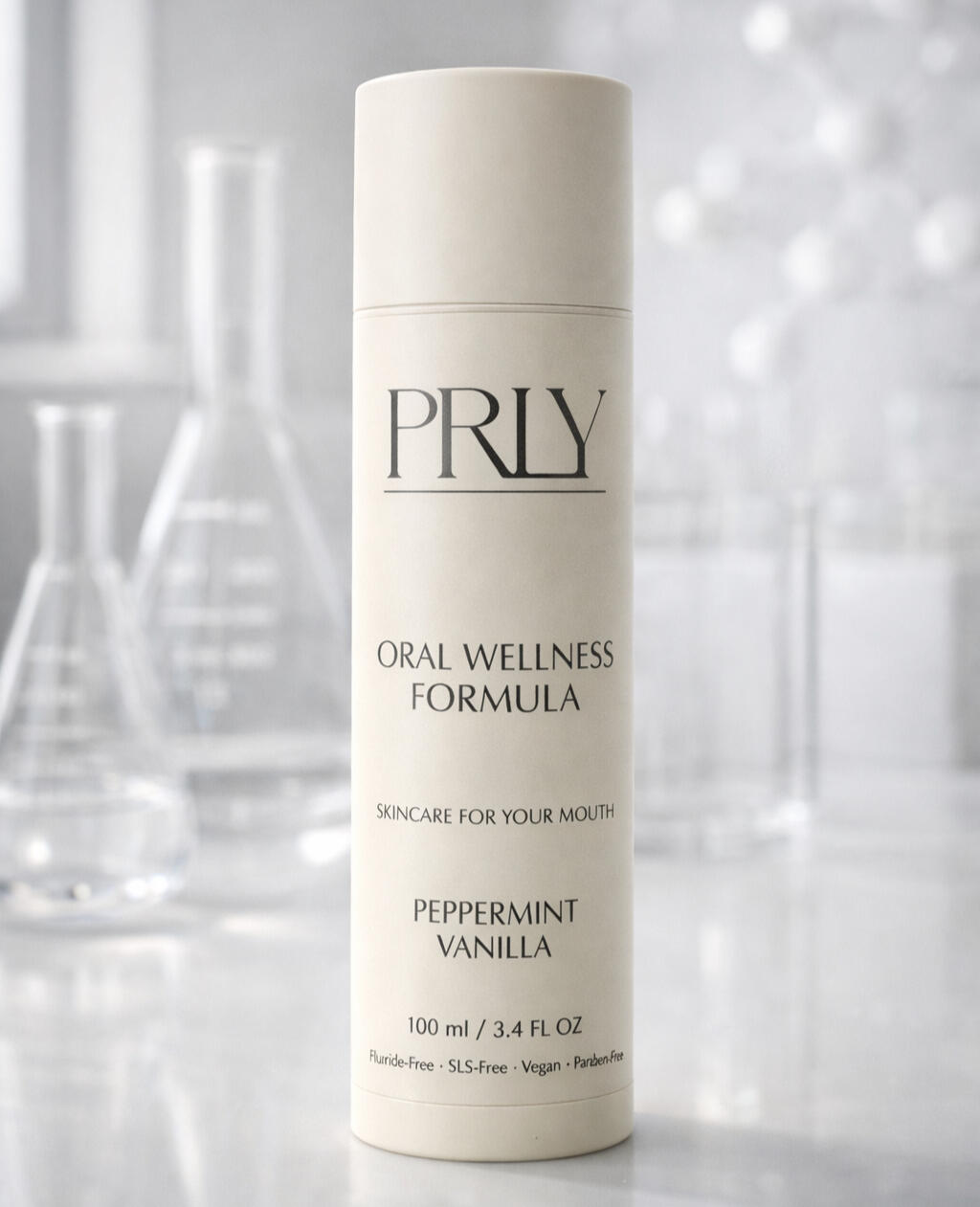 Fluoride free toothpaste designed to strengthen enamel naturally