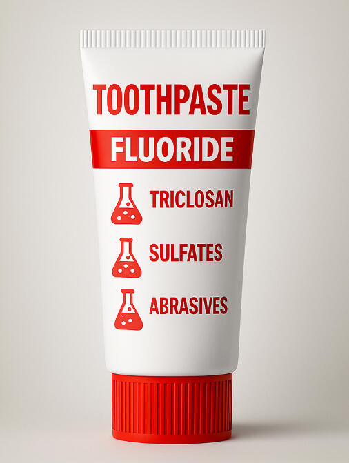 Fluoride free toothpaste designed to strengthen enamel naturally